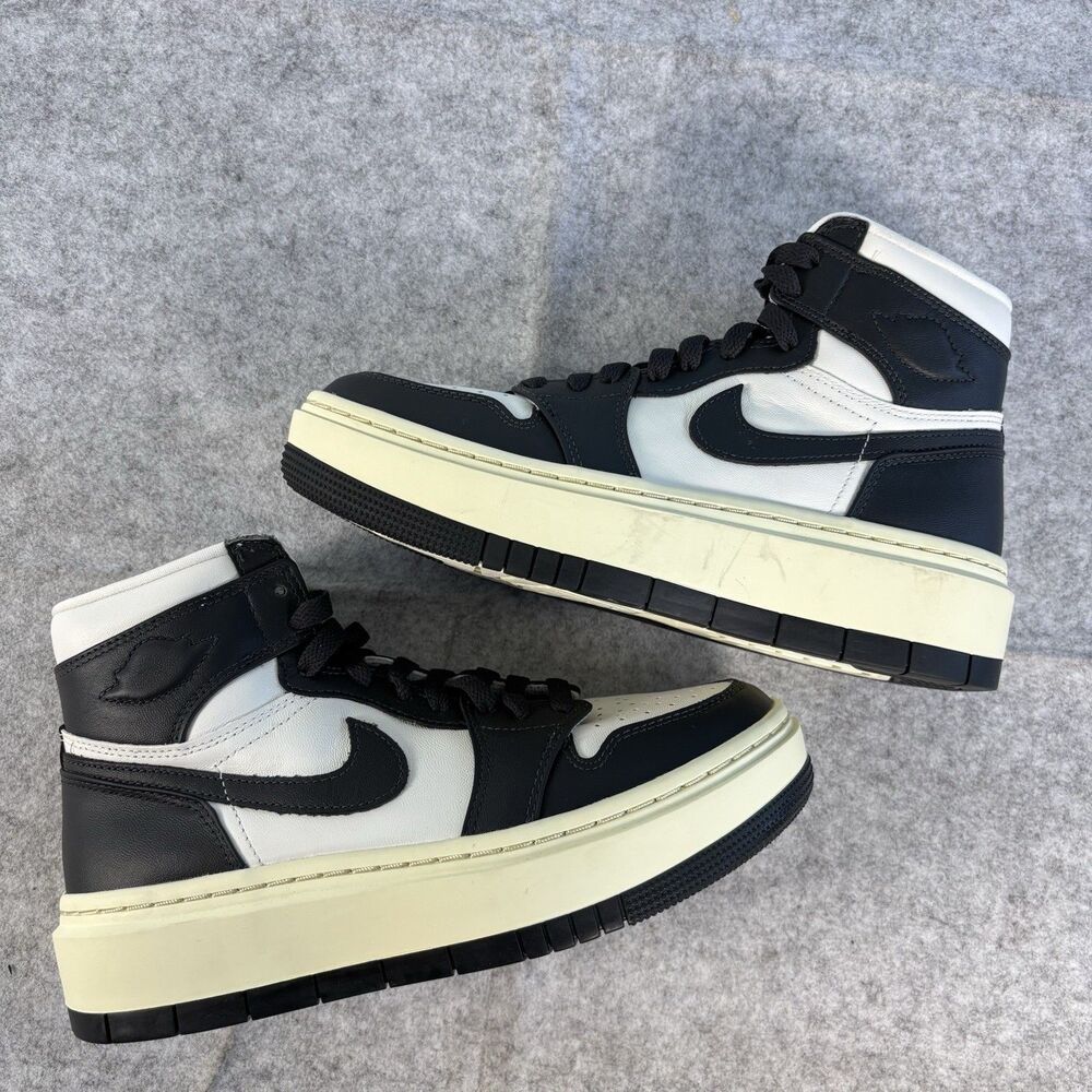 DN3253-100 - Mens 6 / Womens 7.5 - Nike Air Jordan 1 Elevate High SE Platform